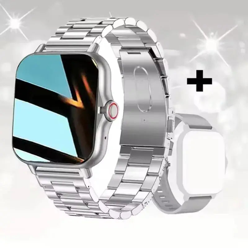 VitalTime Android Smartwatch 1.44 Inch Color Screen Bluetooth Calling Blood Oxygen BP Monitoring Health Tracking