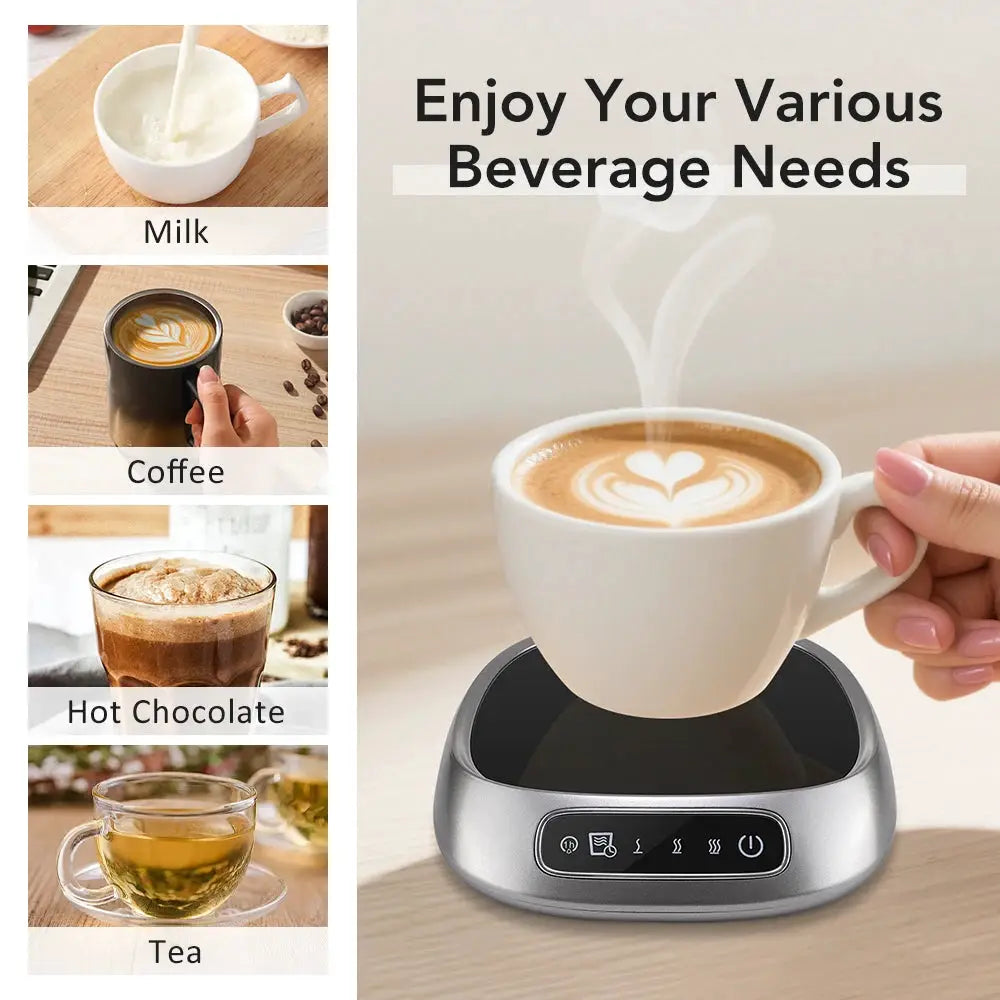 USB Cup Warmer Smart Constant Temperature Mug Warmer Office Coffee Tea
