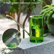 1L Long Spout Watering Can And Gardening Shovel Set For Indoor Outdoor Plants Garden Irrigation Sprayer Pot
