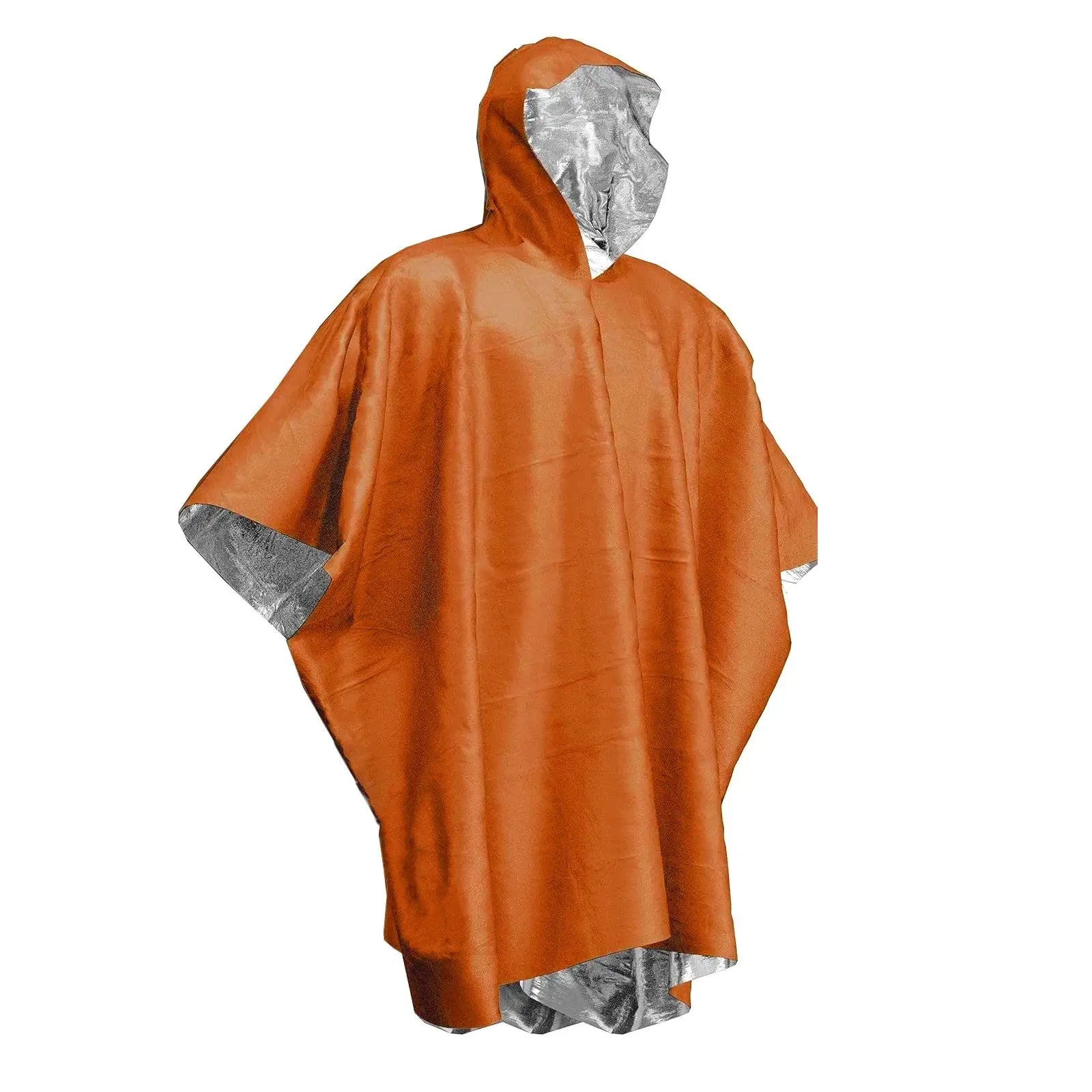 Emergency Raincoat Poncho For Camping Waterproof Rainwear Survival Blanket Insulation Gear