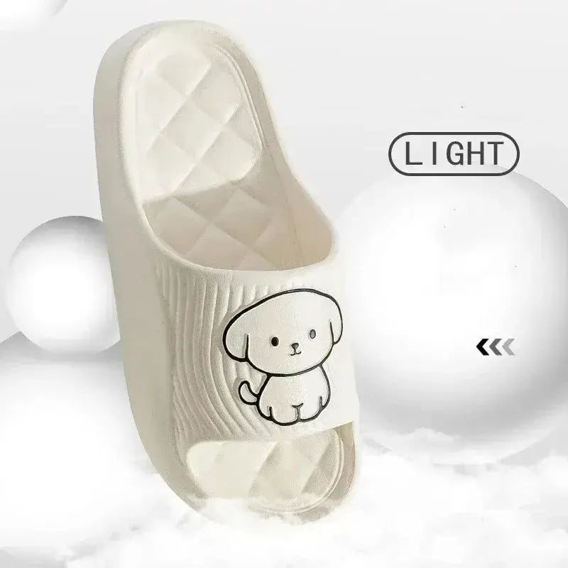 Cloud Cushion Slides For Men Ultra Soft Thick Platform Non Slip Indoor Outdoor Home Slippers