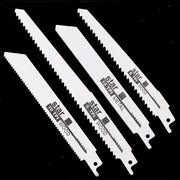 Reciprocating Saw Blade Universal for Woodworking and Metal High Speed Carbon Steel Coarse and Fine Teeth 4 Pack