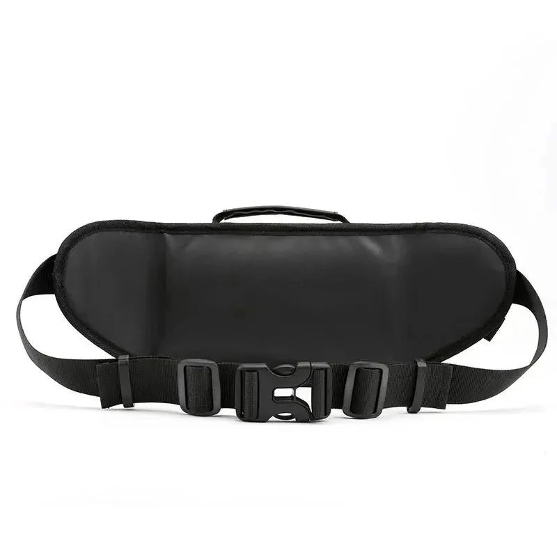 Belt bag by Simples Market, large-capacity anti-theft black nylon fanny pack with adjustable strap