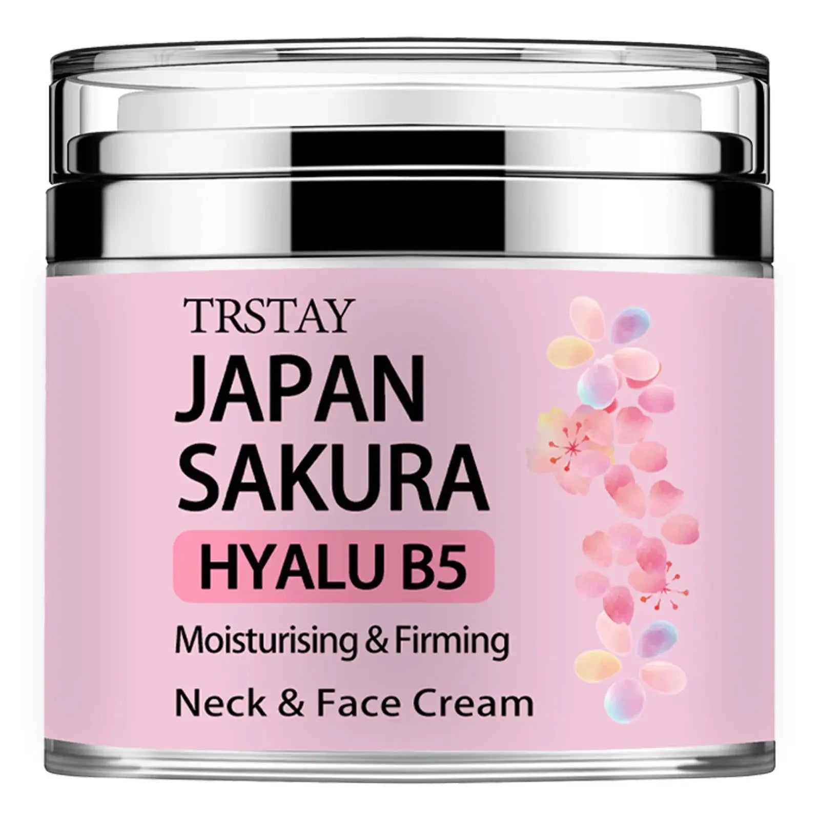Japan Sakura Essence Cream With Hyaluronic Acid Hydration For Face And Neck Tone Up For Unisex Skin