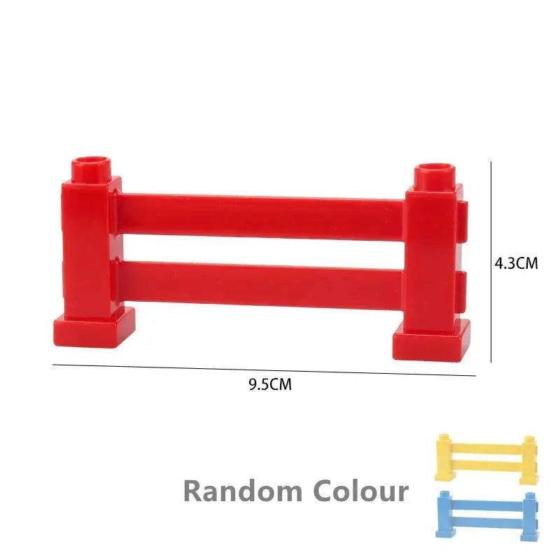 Big Building Blocks Houses Kit With Doors Windows Walls And Roof Compatible With Large Bricks Boys And Girls Toy Gifts
