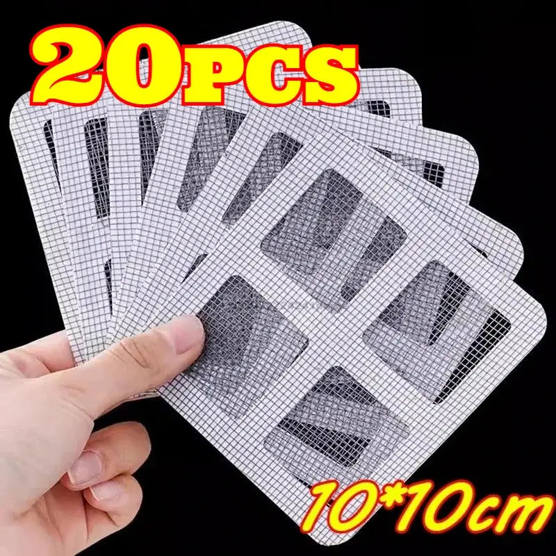 5 To 20 Pack Disposable Floor Drain Sticker Hair Catcher Shower Drain Sink Bathtub Mesh Filter