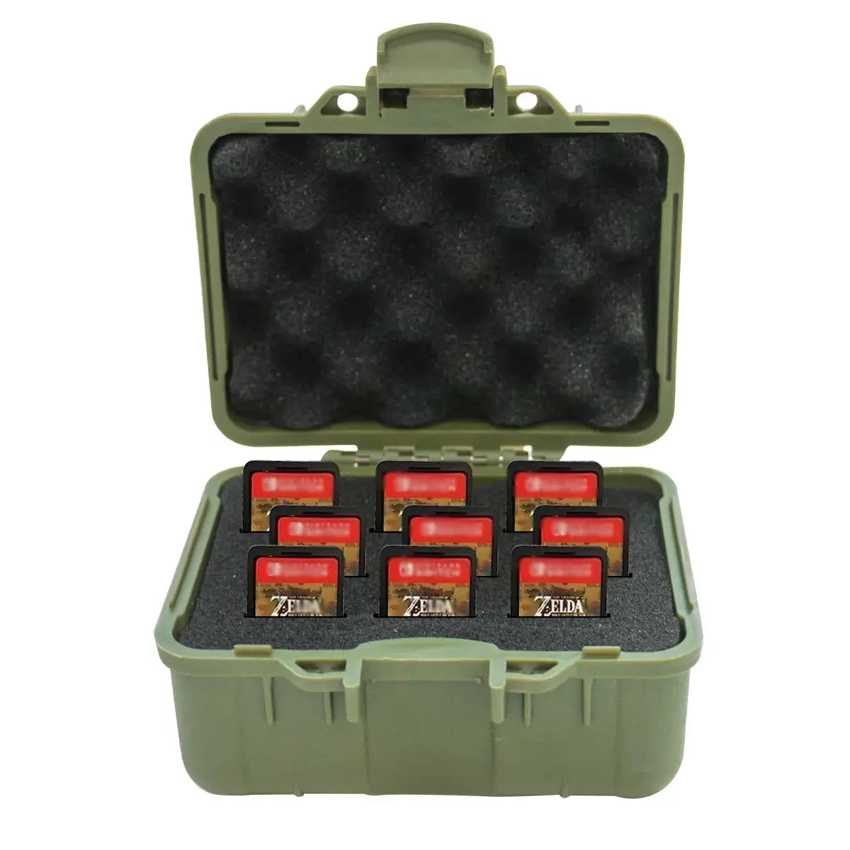 GuardPro Outdoor Shield Hard Case With Anti Shock Foam For Fragile Items And Small Electronics