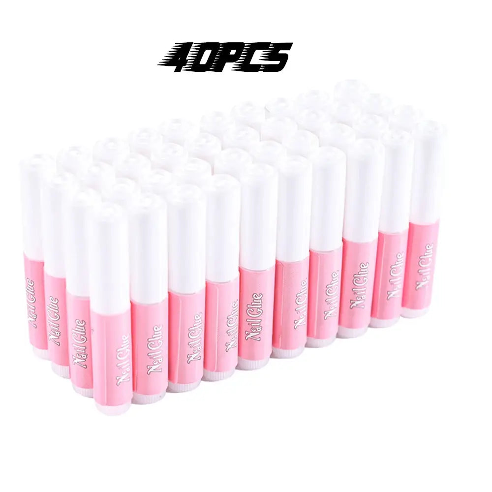 NailForge Super Strong Nail Glue For Acrylic And Press On Nails Quick Drying Long Lasting Bond Water Based Formula