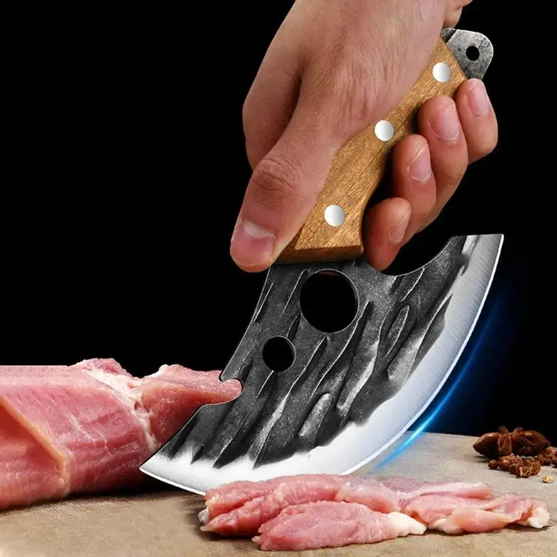 Outdoor Boning Knife Hand Forged For Butchery Premium Meat Cutting Tool For Professional Slaughter And Meat Selling