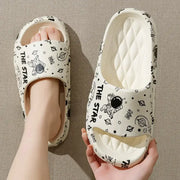 Unisex EVA Slippers Non Slip Indoor Outdoor Summer Footwear With Thick Platform Comfort
