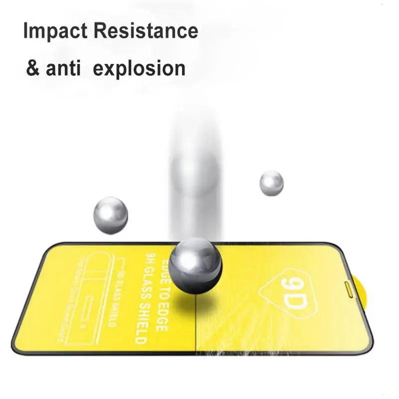 NovaGuard 9D Tempered Glass Screen Protector For iPhone XR X XS Max 11 12 13 14 Pro Max Full Coverage Clarity