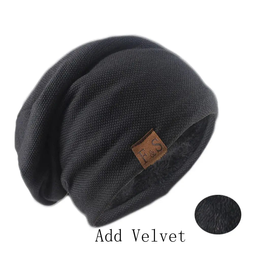 Unisex Fashion Bonnet Hat Knitted Solid Color Beanie For Men And Women Autumn And Spring Soft Hip Hop Turban Style