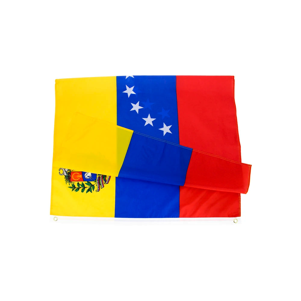 Venezuela Flag 90x150 Cm National Bunting For Home Decor Polyester