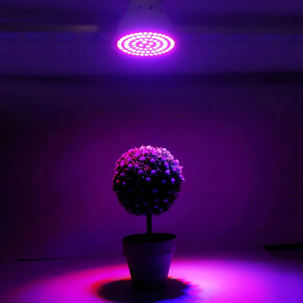 Full Spectrum LED Grow Bulb 220V E27 80 LEDs For Indoor Plants Greenhouse Hydroponic Lighting