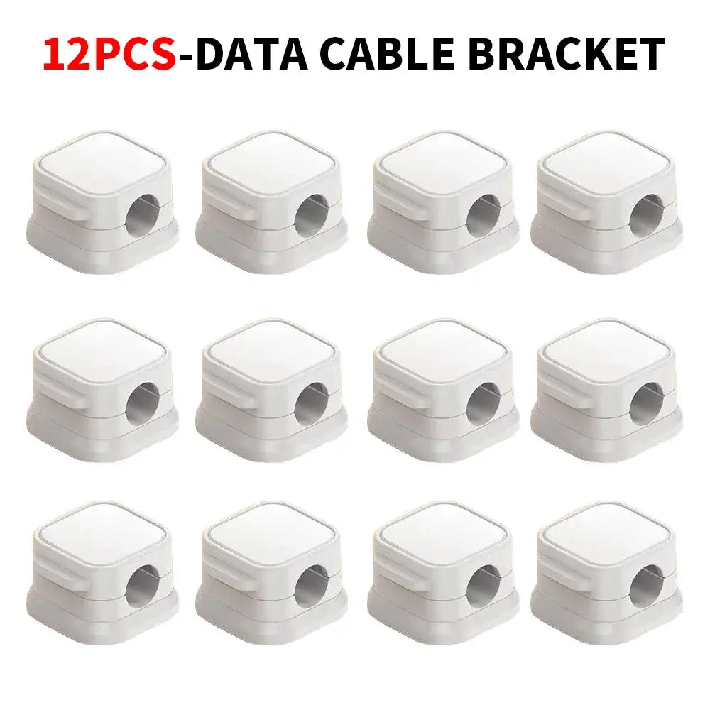 NovaGrip Magnetic Cable Clips Under Desk Cord Holder For Smooth Adjustable Cable Management On Any Flat Surface