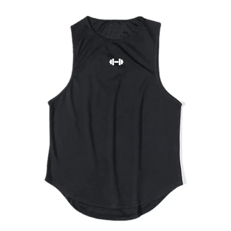 Summer Mens Running Vest Quick Dry Loose Fit Sleeveless Tank Top For Gym Running Basketball And Bodybuilding