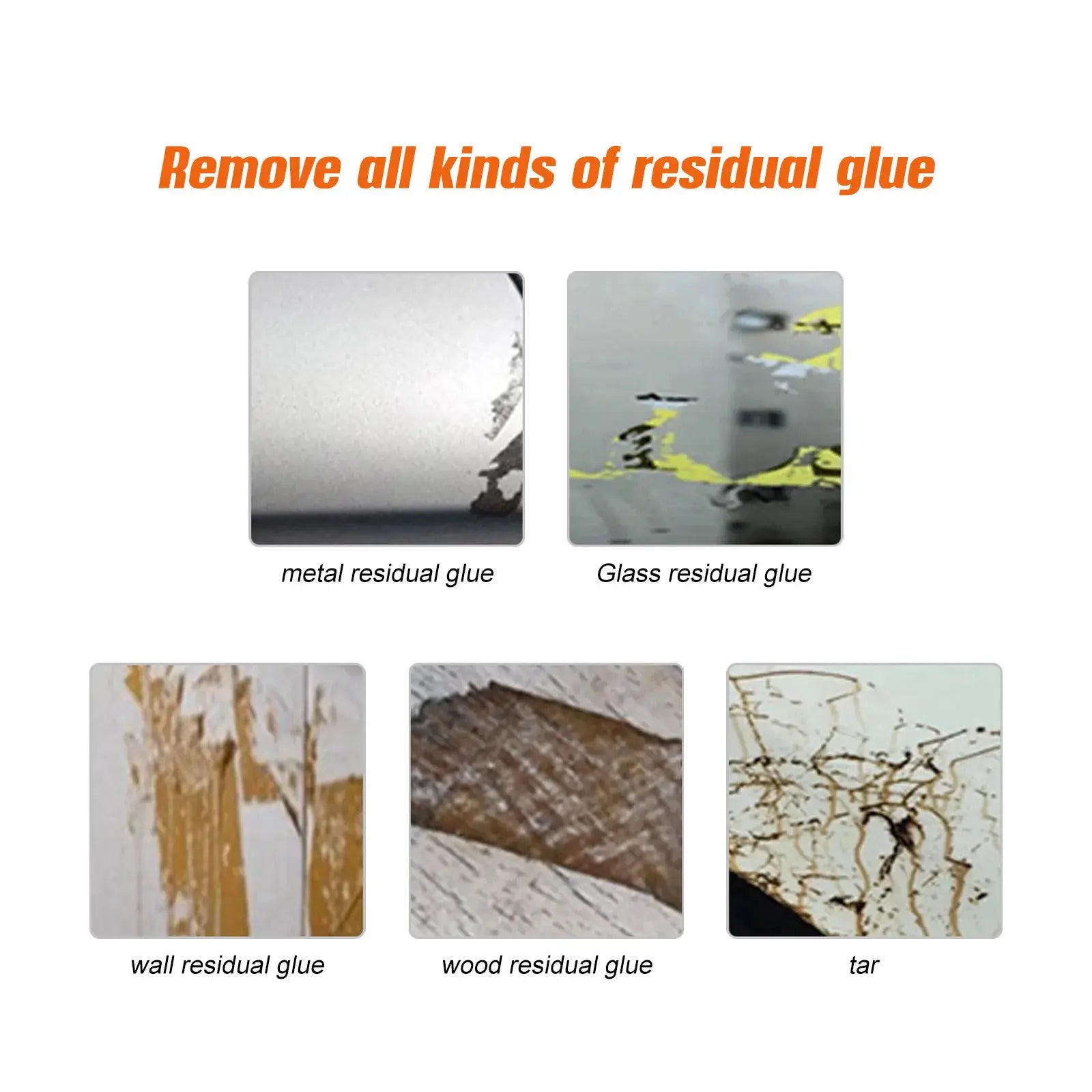 All Purpose Adhesive Remover Spray Glass Sticky Residue Cleaner 30ml