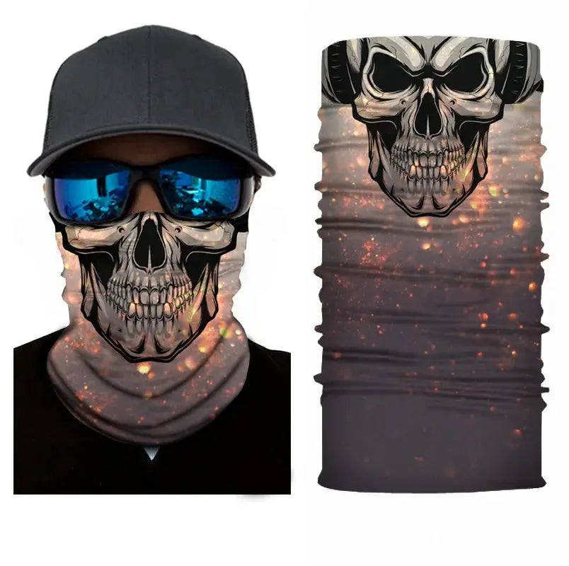 Seamless Tactical Neck Gaiter Bandana Scarf For Men Face Mask Balaclava For Cycling Skiing Motorcycle Hiking