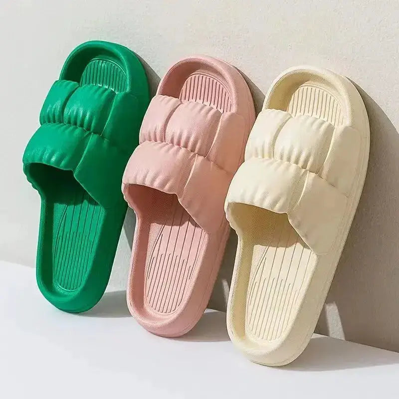 HomeComfort Soft Bottom Slippers Unisex Non Slip EVA Bath Slippers With Cushioned Sole For All Day Comfort