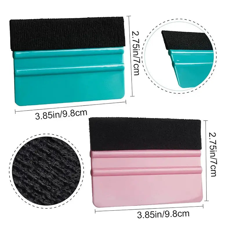Felt Edge Squeegee For Window Tint And Car Vinyl Wrap Film Smoothing