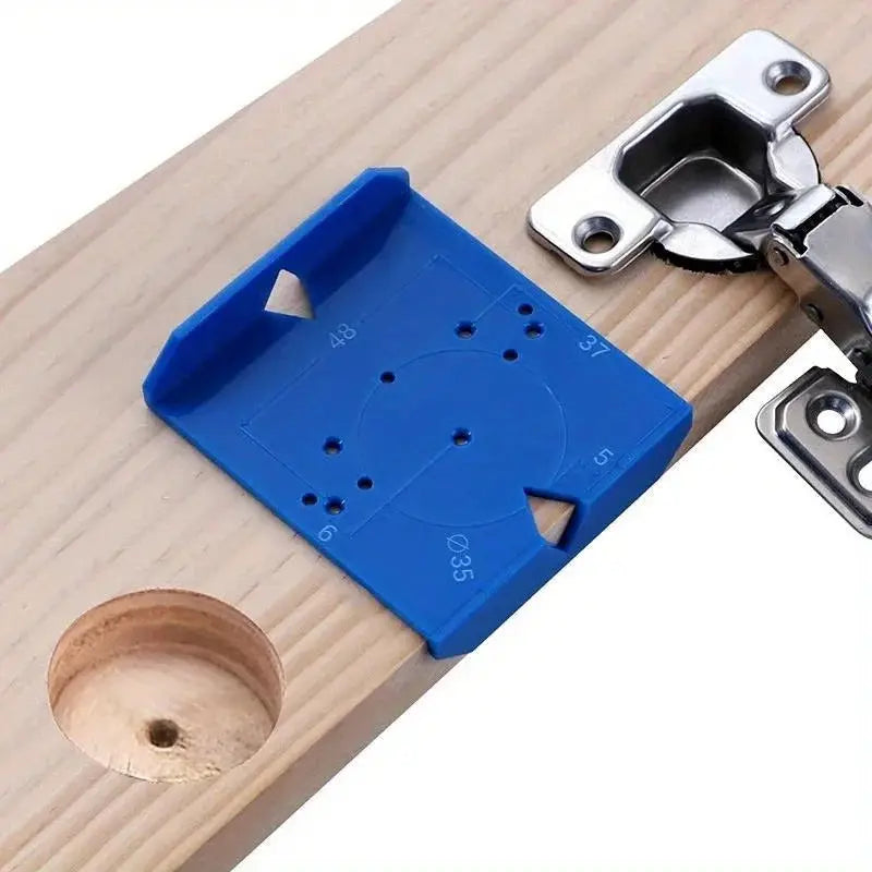 35mm And 40mm Hinge Drilling Locator For Cabinet Doors Punching Positioning Ruler Template Carpentry Installation Tool