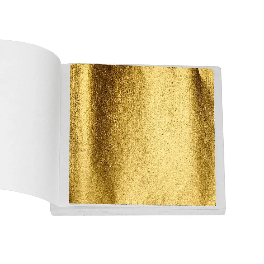 Imitation Gold Foil Paper Leaf Gilding For Epoxy Resin Molds Jewelry Making And Resin Craft Decor 100 200 Sheets