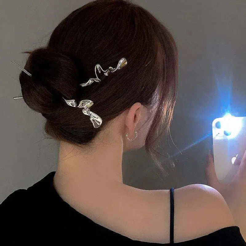 Chinese Style Hair Sticks Vintage Chopstick Hairpins For Women Wedding Headdress Jewelry Accessories