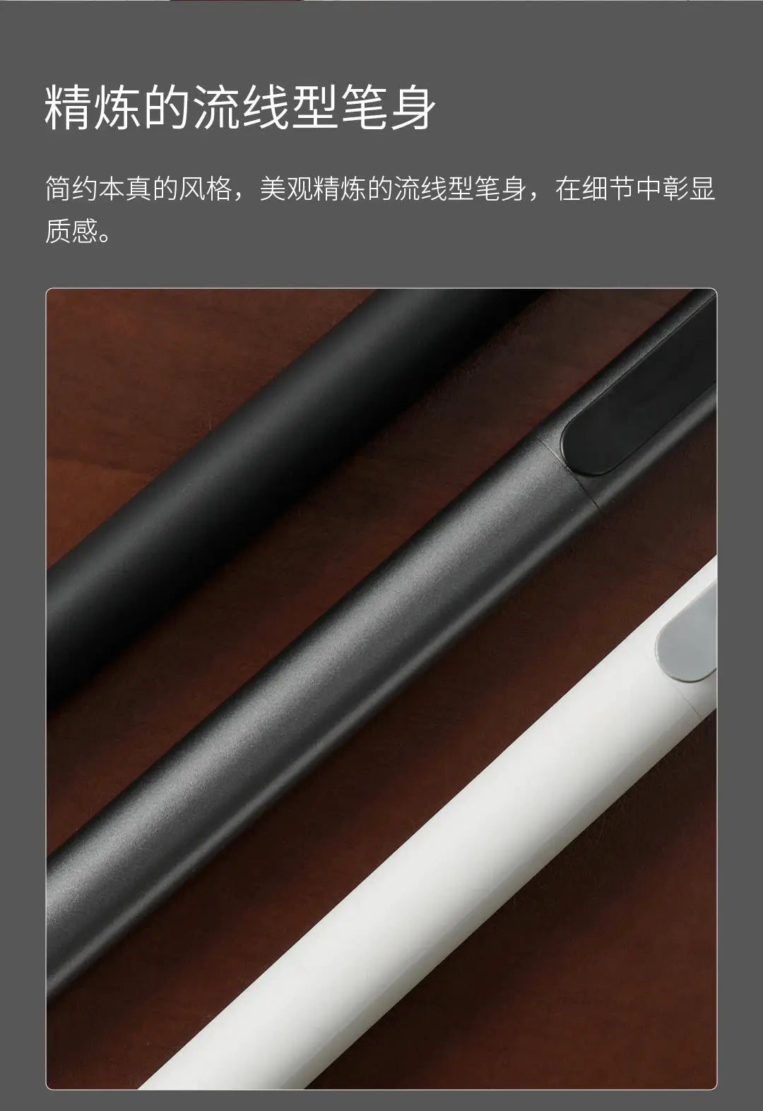 Simples Market KACO gel pens set with metal clips; three pens in black, gray and white with 0.5mm black ink.