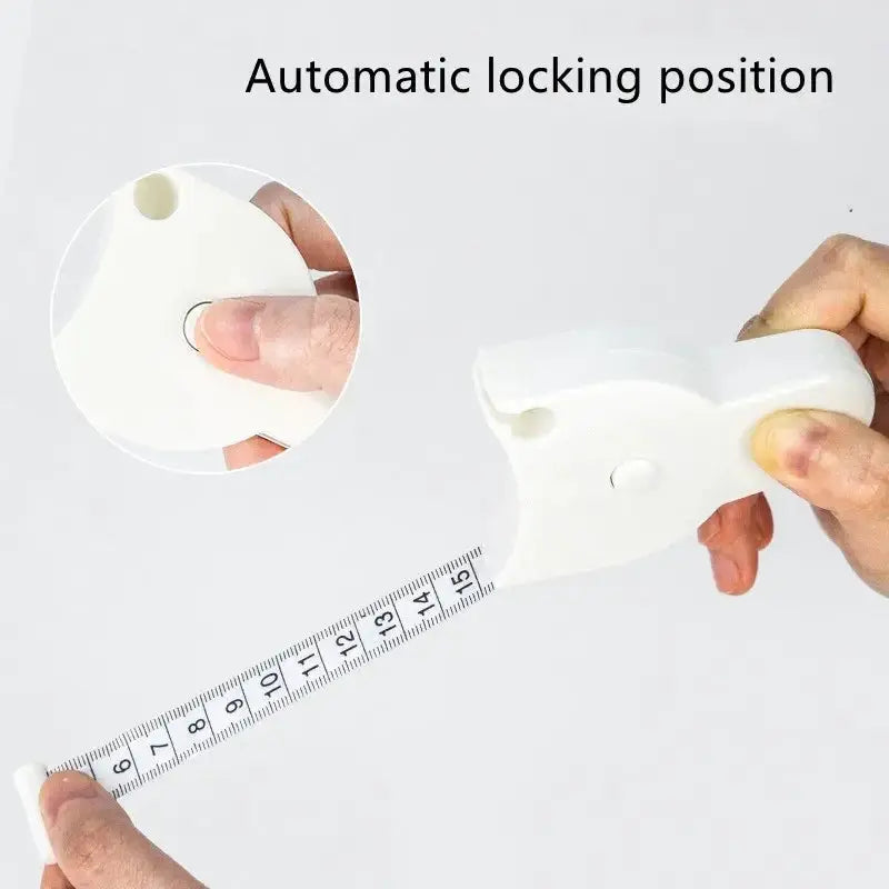 Automatic Telescopic Body Measuring Tape With Centimeter Scale For Sewing Tailoring And Fitness