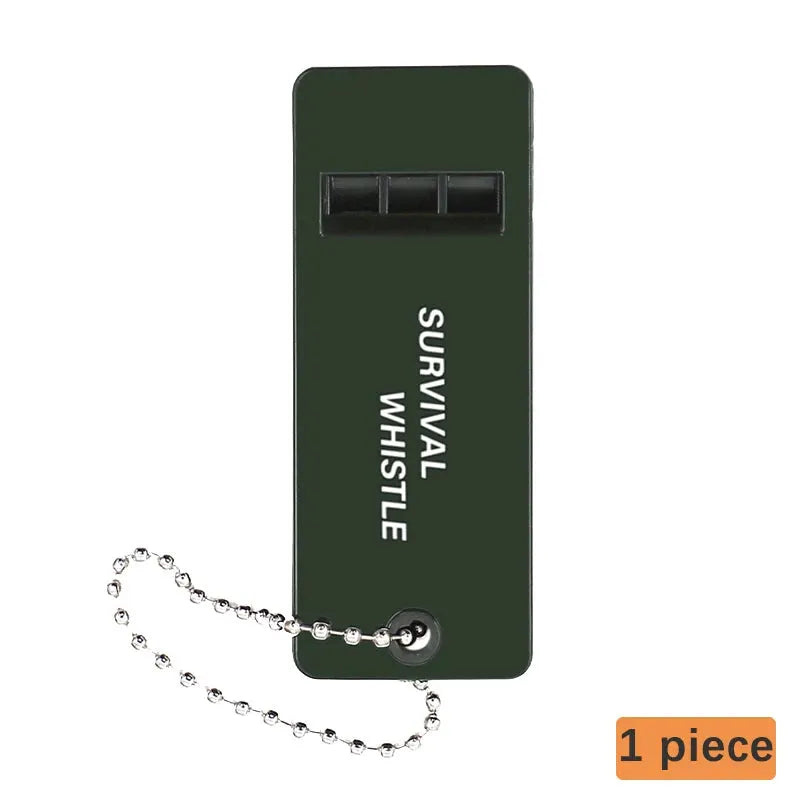 High Decibel 3 Frequency Emergency Whistle for Camping Hiking Hunting Survival Gear Outdoor Safety Signal
