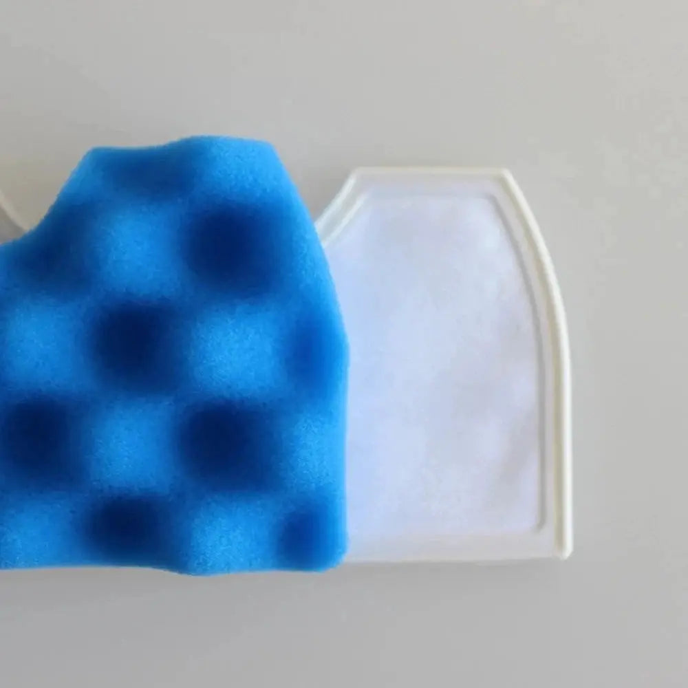 Blue sponge filter and white HEPA dust filter set for Samsung vacuum cleaners (2 pieces)