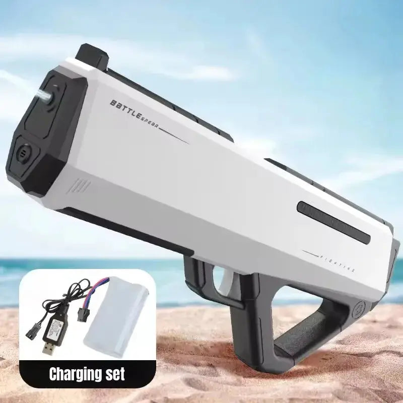 Automatically Absorbs Water High Pressure Electric Water Gun For Kids Summer Pool Games Outdoor Water Fight Gift