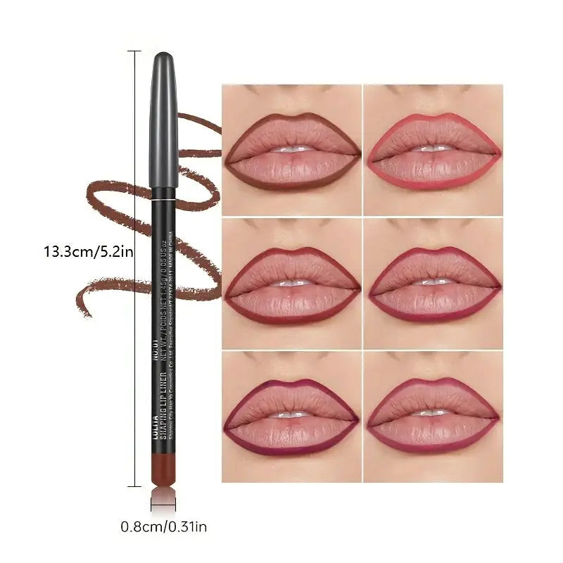 Brand Luxury Matte Lip Liner For Long Lasting Wear And Smooth Application Ideal For All Skin Types