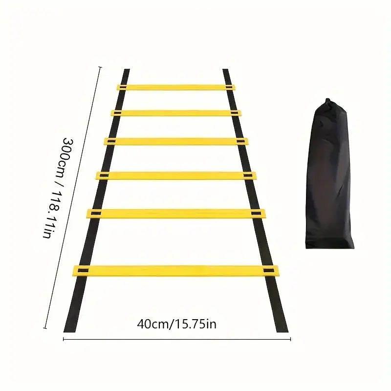 Detachable Speed Agility Training Ladder For Football Portable Sports Equipment To Improve Mobility And Coordination