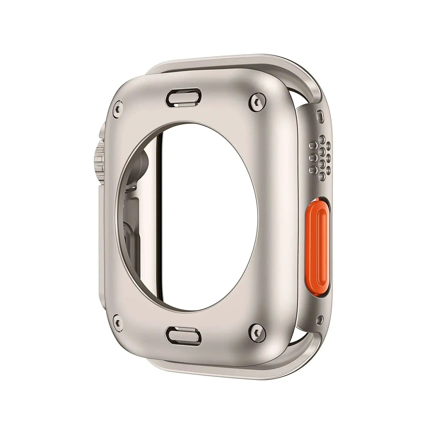 Simples Market Apple Watch bumper case in gold metal finish for 40–46mm models