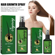 Hair Growth Spray Ginger Massage Scalp Damaged Treatment Solution Nourish Roots Fast Grow Anti Hair Loss Serum Beauty Health