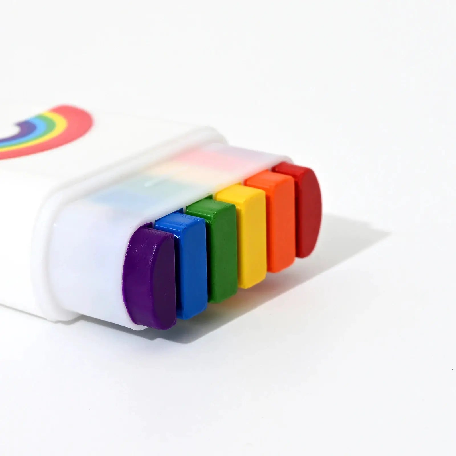 2 Pcs Rainbow Crayon Paint Color Set Oil Pastel Accessories For Birthday Party Christmas Halloween Gift