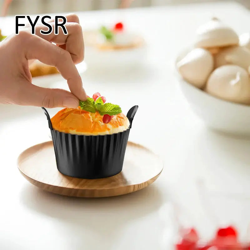 Silicone Egg Poacher Cups For Air Fryer Ovens Cupcake Liners Ramekins Reusable Food Grade Silicone