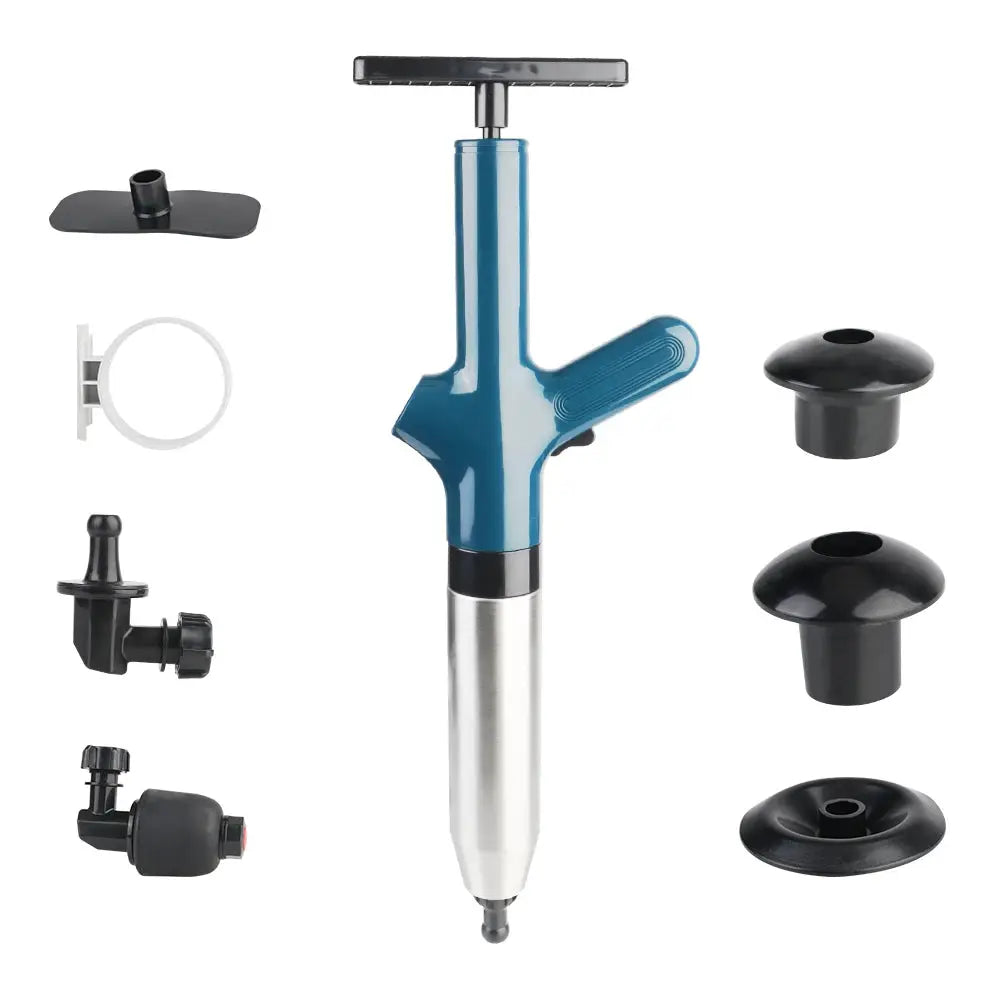 High Pressure Toilet Plunger Air Drain Blaster For Clogs And Sewer Pipes Unblocker