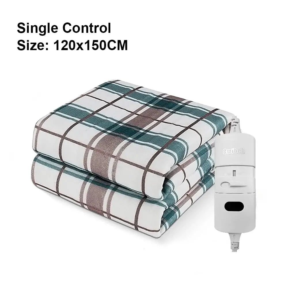 Raugee Electric Blanket 220V Thicker With Automatic Thermostat Heating Blanket For Body Warmer And Room Use