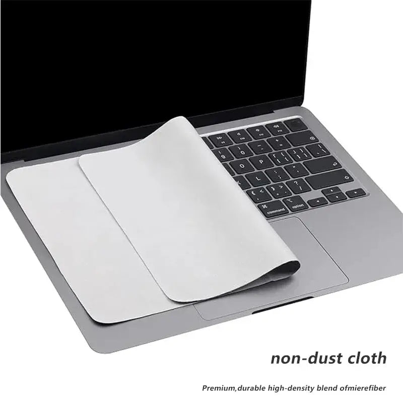 MacBook Pro Keyboard And Screen Protection Microfiber Dustproof Blanket And Cloth For 13 15 16 Inch Laptops