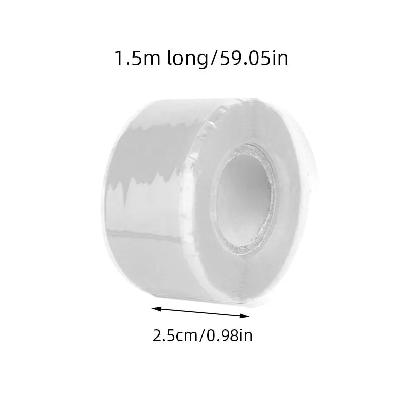 Waterproof Silicone Rubber Self Adhering Insulating Tape For Pipes Hoses Electrical Repairs Multi Purpose