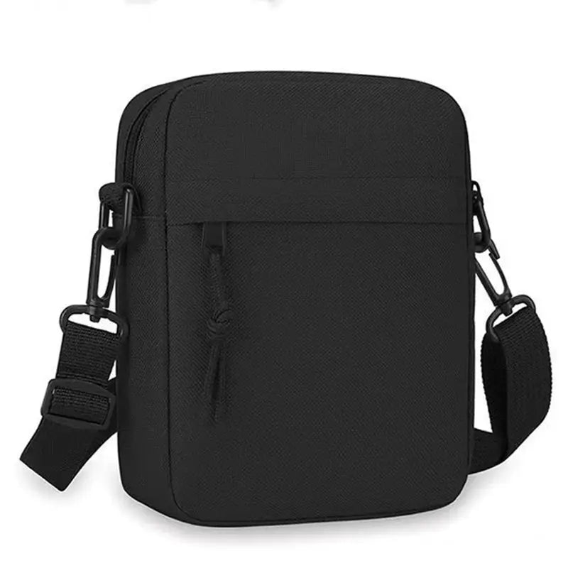 Simples Market black crossbody bag, single-shoulder style, lightweight phone bag