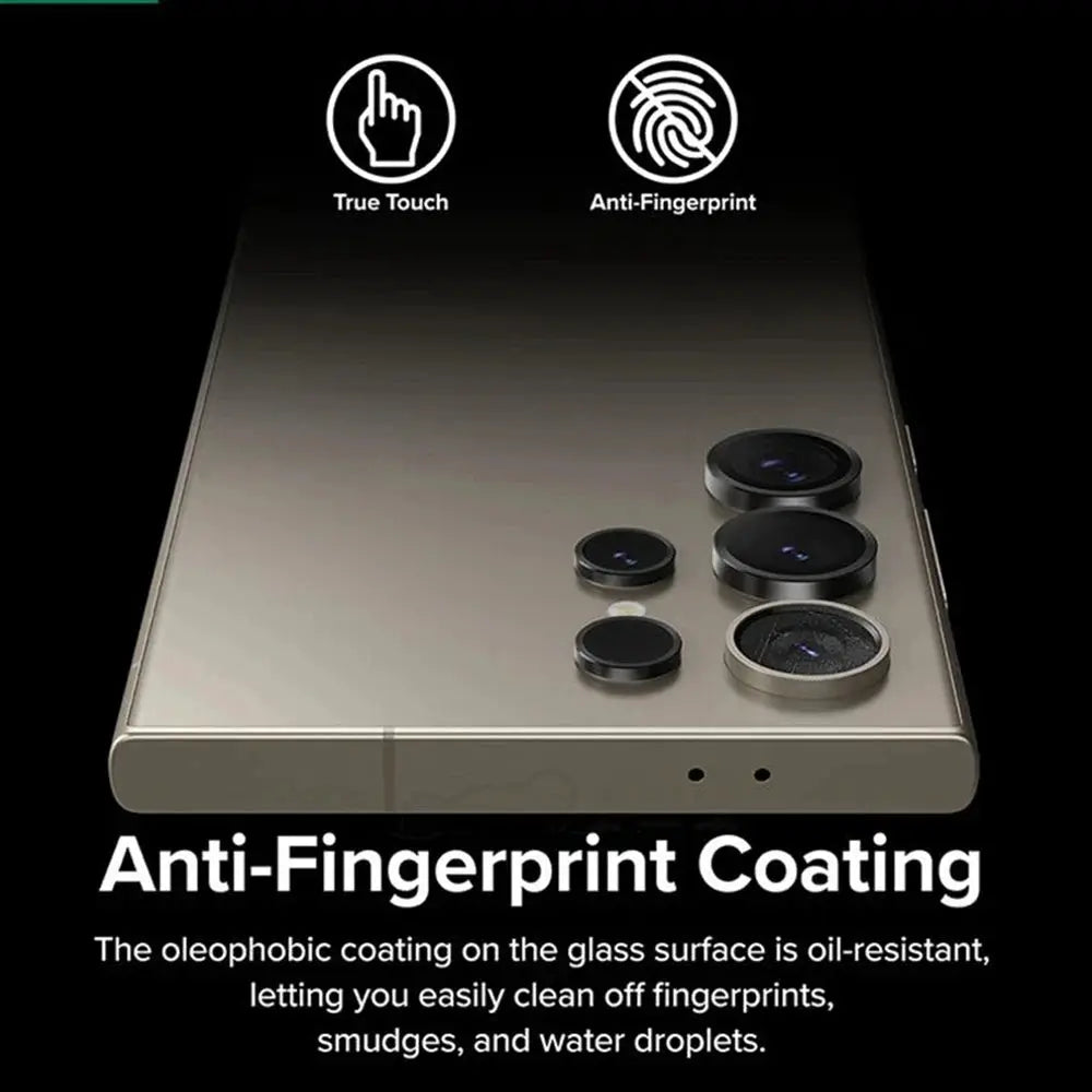 Simples Market camera lens protector kit for Samsung Galaxy S25/S24/S23 with anti-fingerprint coating