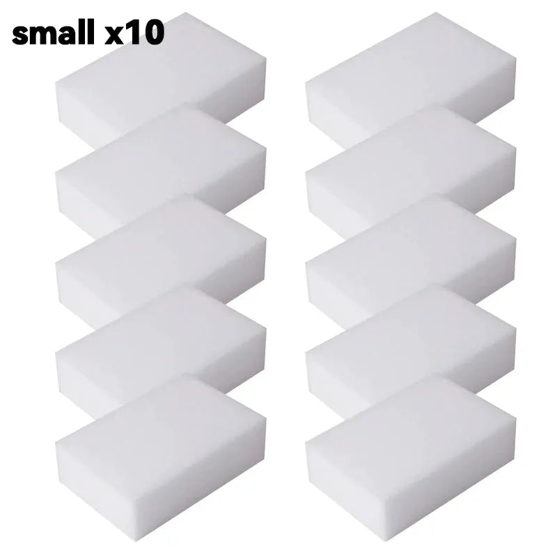 EcoClean Melamine Sponge Magic Eraser 50 Pack Non Toxic Antibacterial Cleaning Sponges For Kitchen And Bathroom