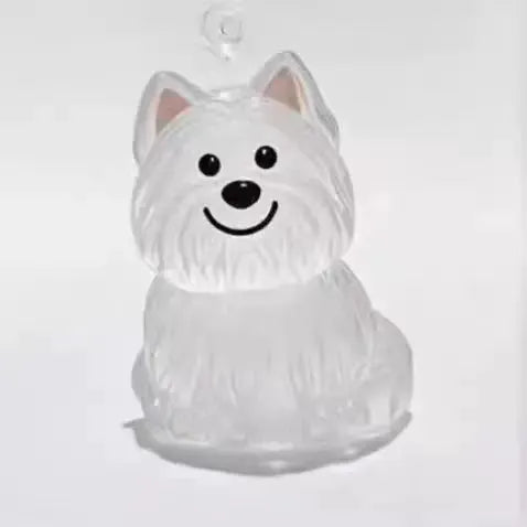 Clear Cat And Dog Hair Capsule Keychain Memorial Pendant For Pet Keepsake Do It Yourself Jewelry