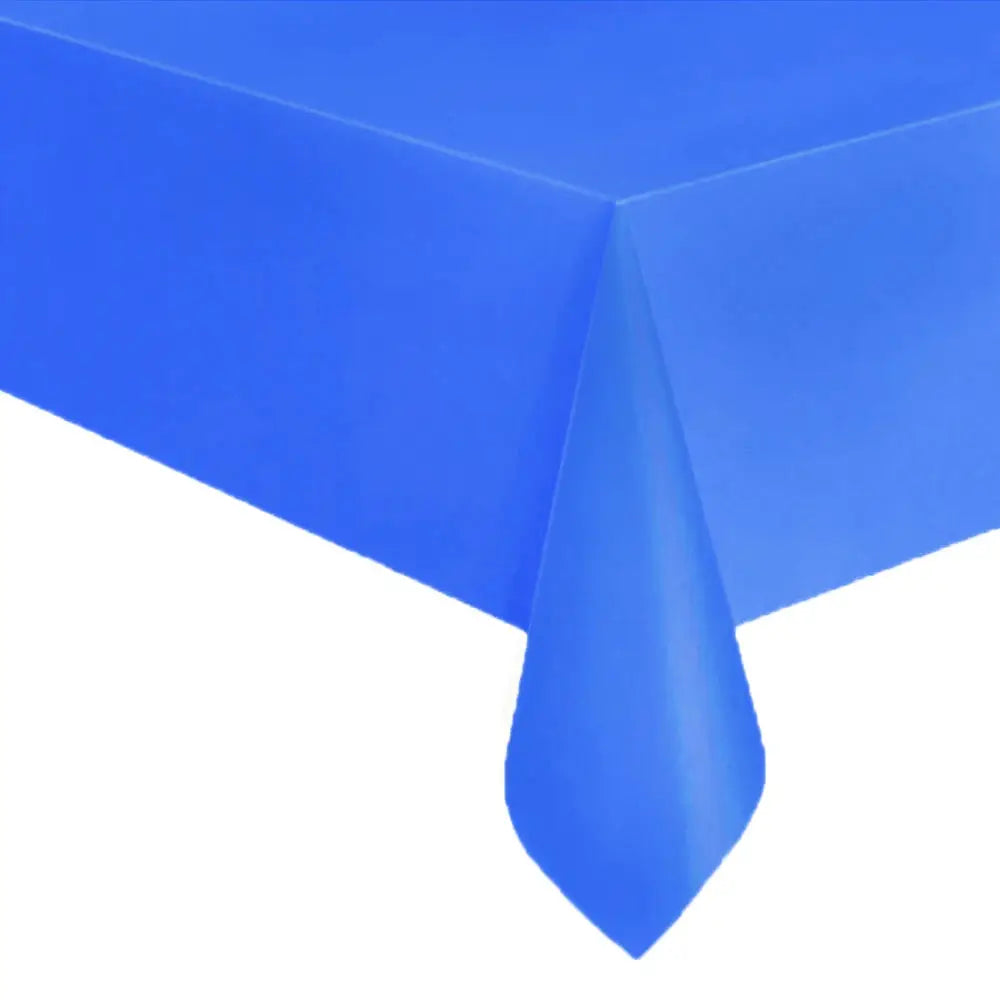 Plastic Disposable Table Cover 137x183cm Waterproof Rectangle For Birthday Parties Weddings Christmas New Year Events