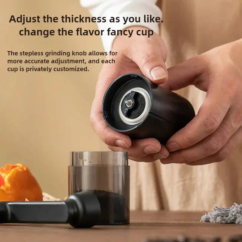 TrailBrew Hand Cranked Coffee Grinder Portable Adjustable Ceramic Core For Uniformly Ground Coffee On The Go