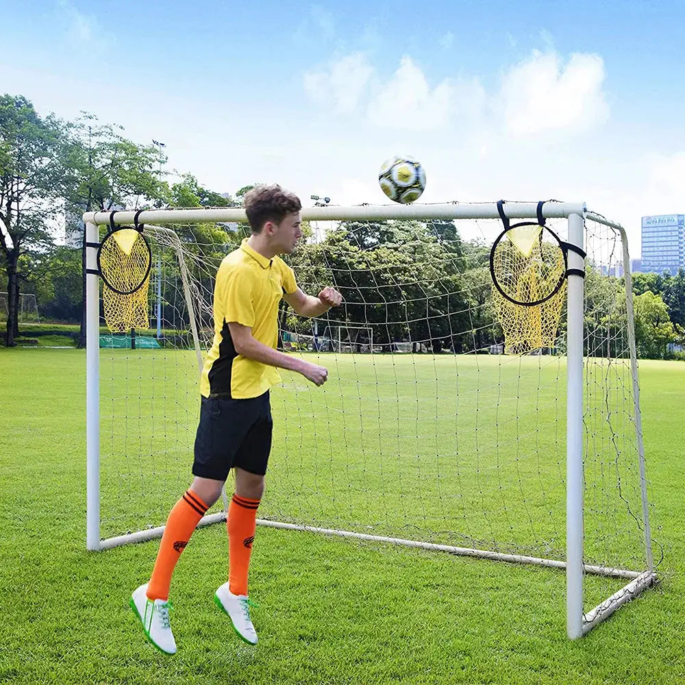 Foldable Football Target Net For Soccer Goals Easy To Attach And Detach Training Net For Practice And Shooting Accuracy