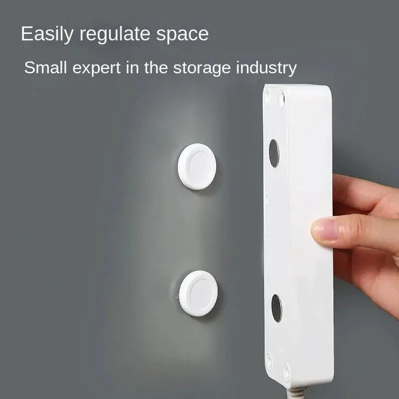 Magnetic Wall Mount Remote Holder With Strong Adhesive For TV Remotes Home Office Organization